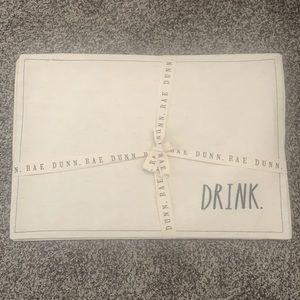 Rae Dunn - Set of 4 Placemats - NWT DRINK /CHEERS